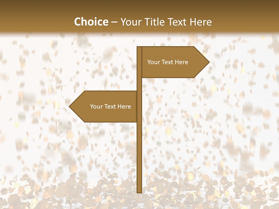 Group Falls Banking PowerPoint Template