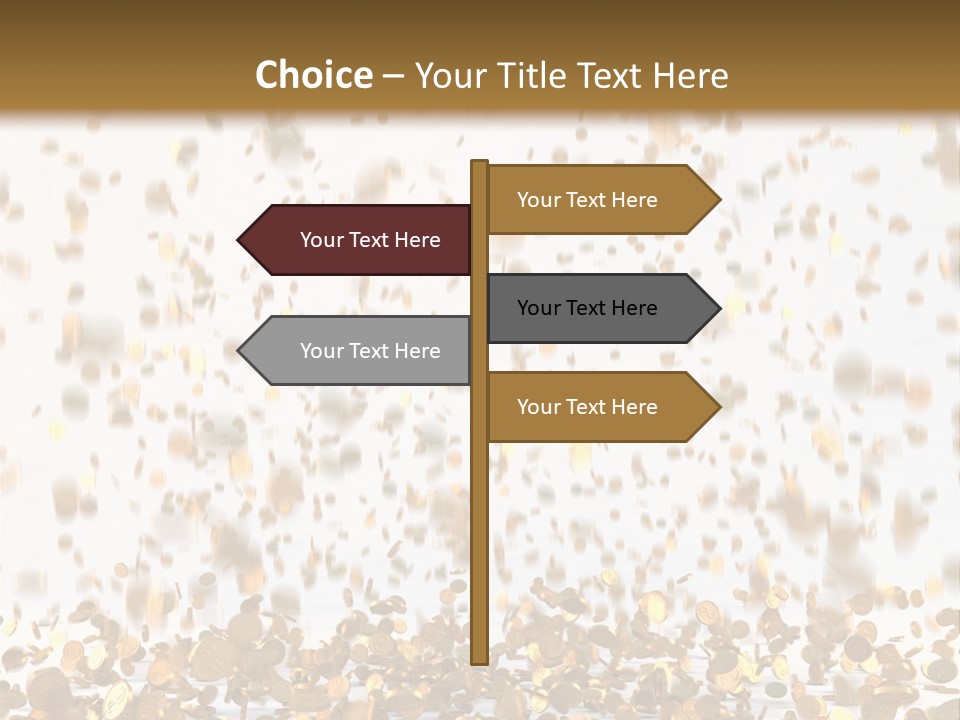 Group Falls Banking PowerPoint Template