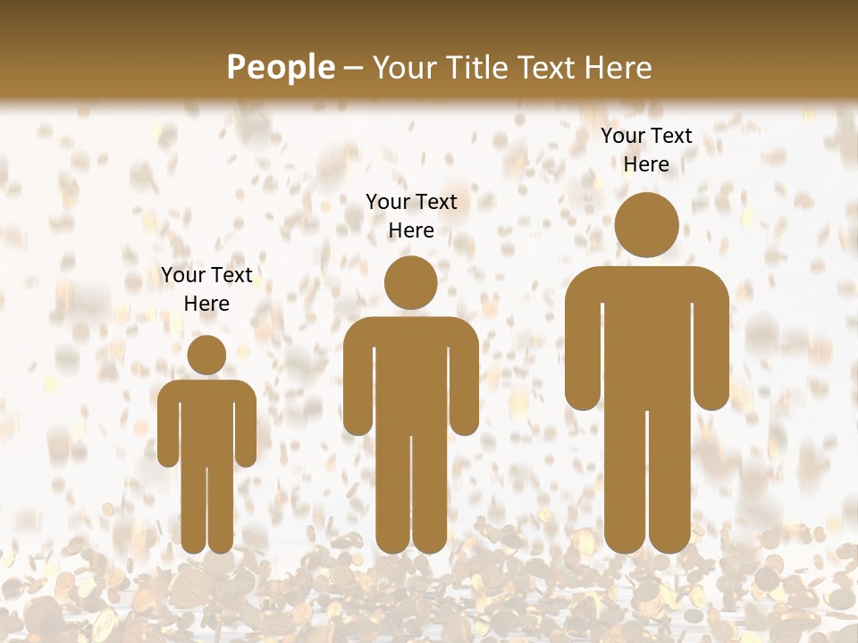 Group Falls Banking PowerPoint Template