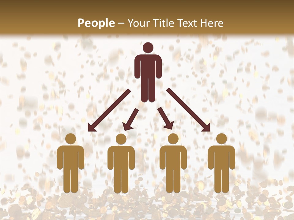 Group Falls Banking PowerPoint Template