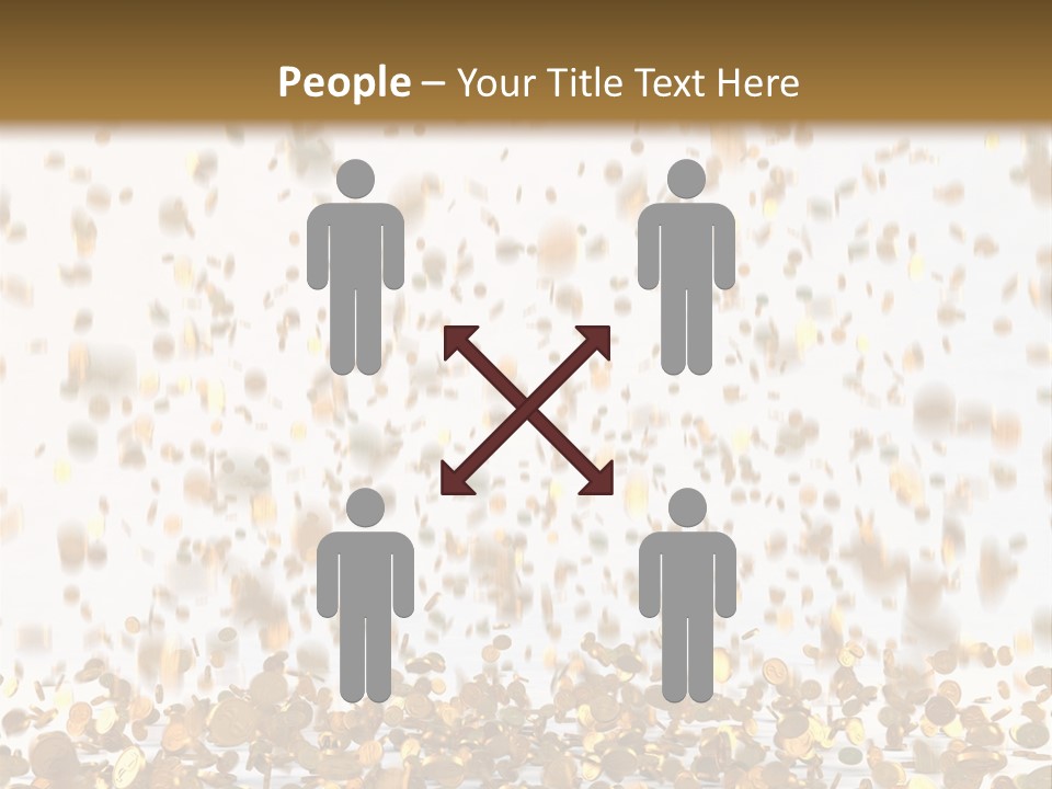 Group Falls Banking PowerPoint Template