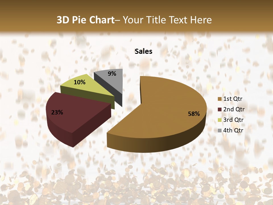 Group Falls Banking PowerPoint Template