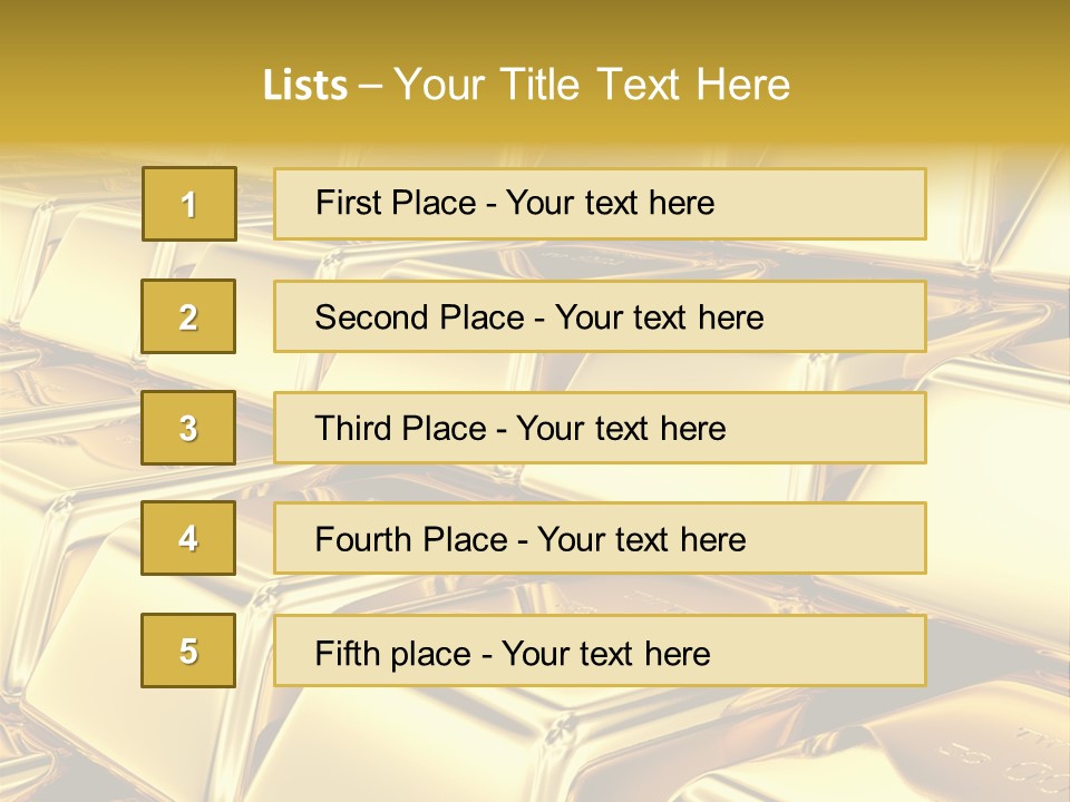 Bar Stock Exchange Exchange PowerPoint Template
