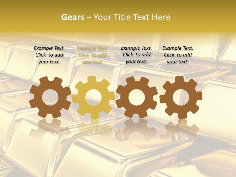 Bar Stock Exchange Exchange PowerPoint Template