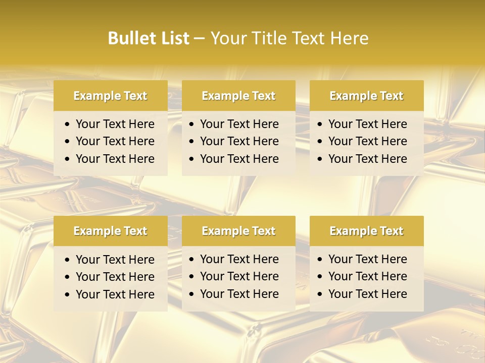 Bar Stock Exchange Exchange PowerPoint Template