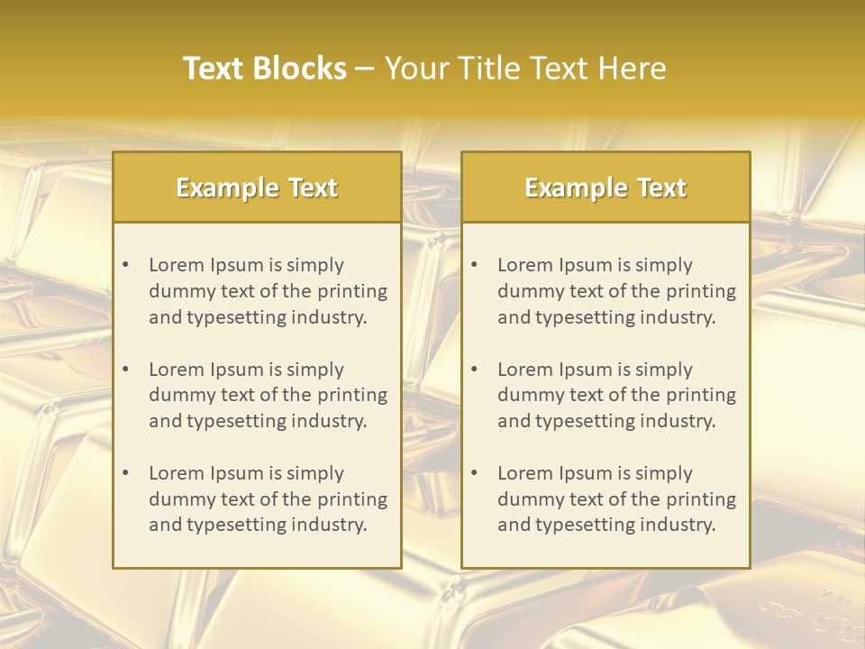Bar Stock Exchange Exchange PowerPoint Template