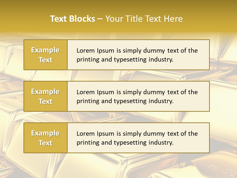Bar Stock Exchange Exchange PowerPoint Template