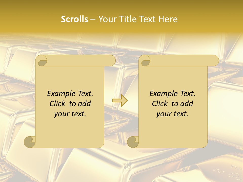 Bar Stock Exchange Exchange PowerPoint Template
