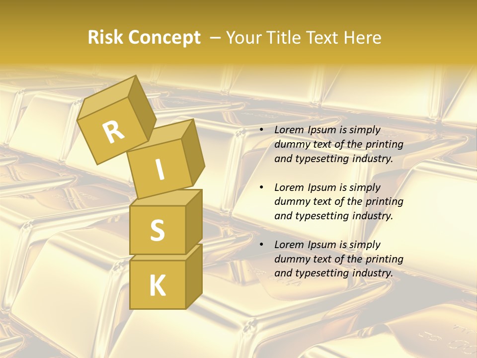 Bar Stock Exchange Exchange PowerPoint Template