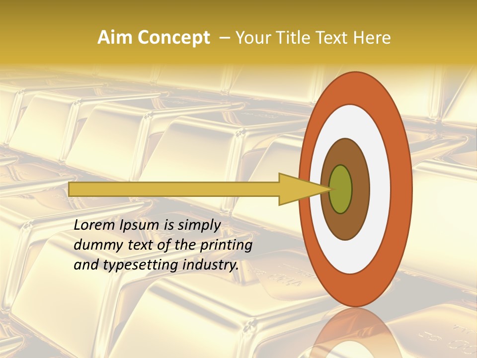 Bar Stock Exchange Exchange PowerPoint Template