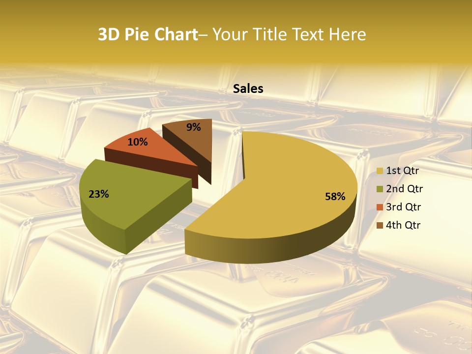 Bar Stock Exchange Exchange PowerPoint Template