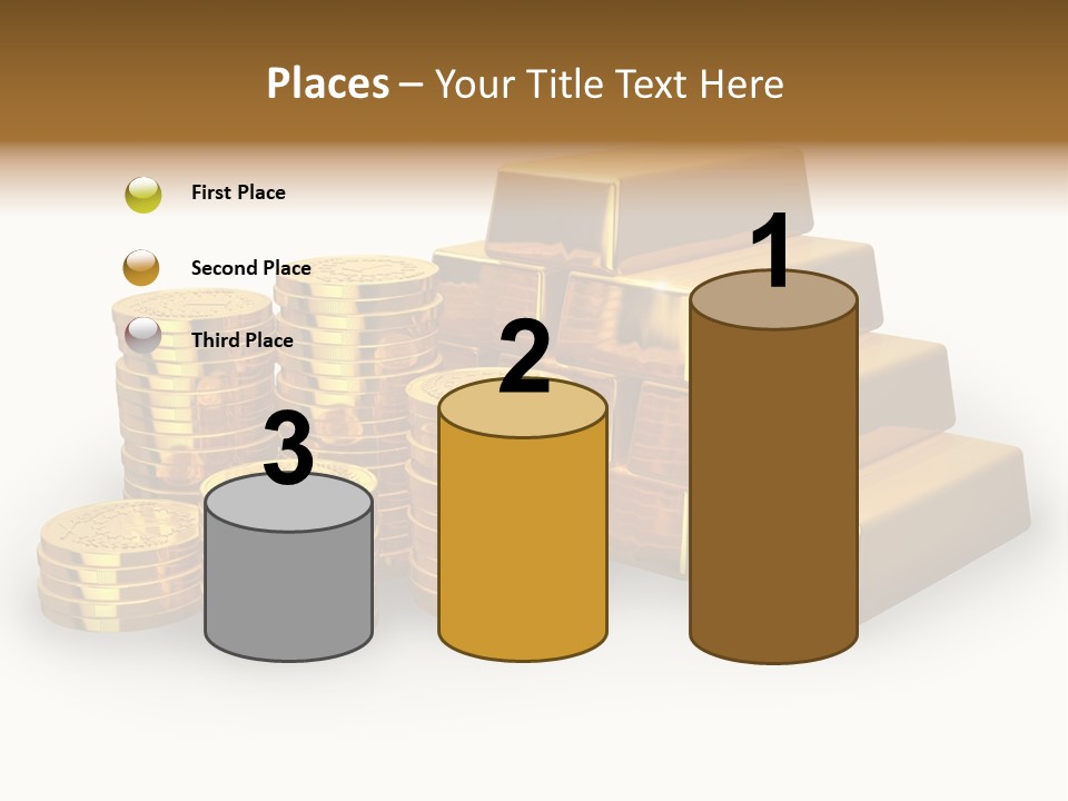 Treasure Savings Background PowerPoint Template