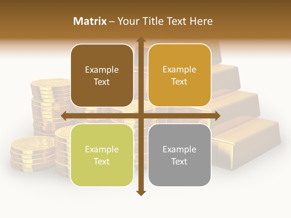 Treasure Savings Background PowerPoint Template