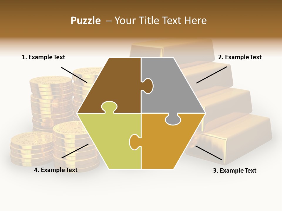 Treasure Savings Background PowerPoint Template