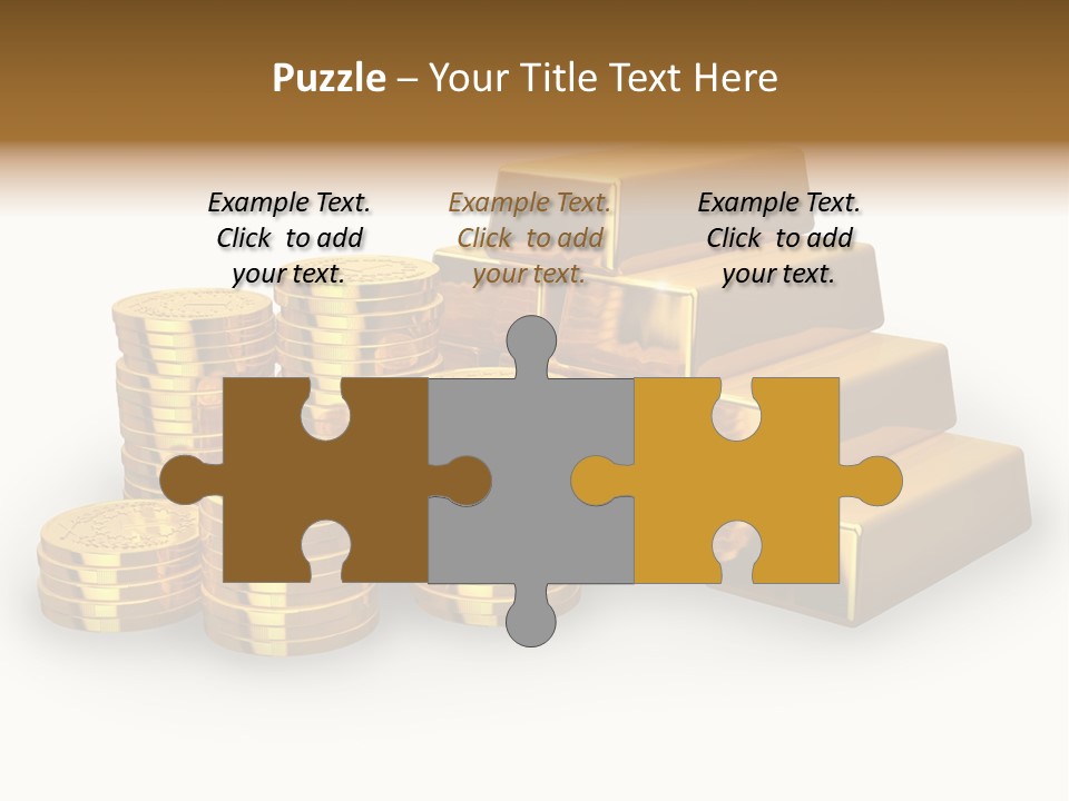 Treasure Savings Background PowerPoint Template