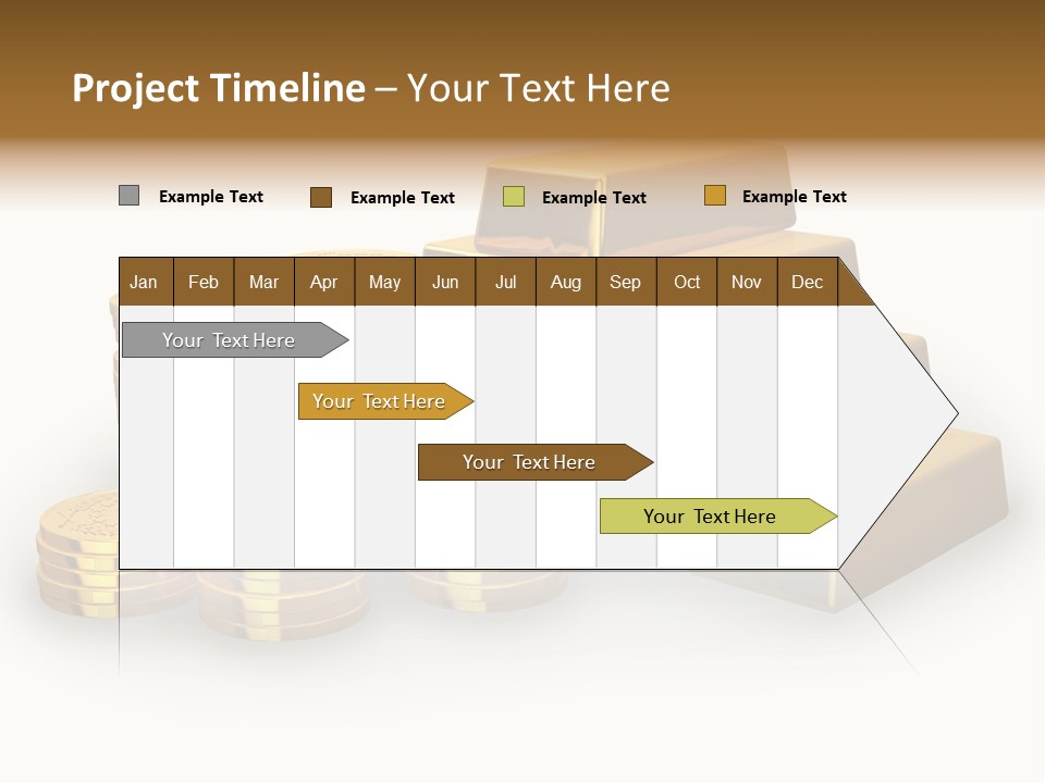 Treasure Savings Background PowerPoint Template