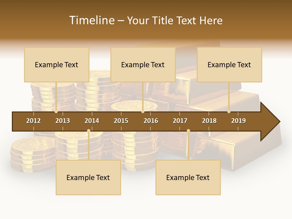 Treasure Savings Background PowerPoint Template
