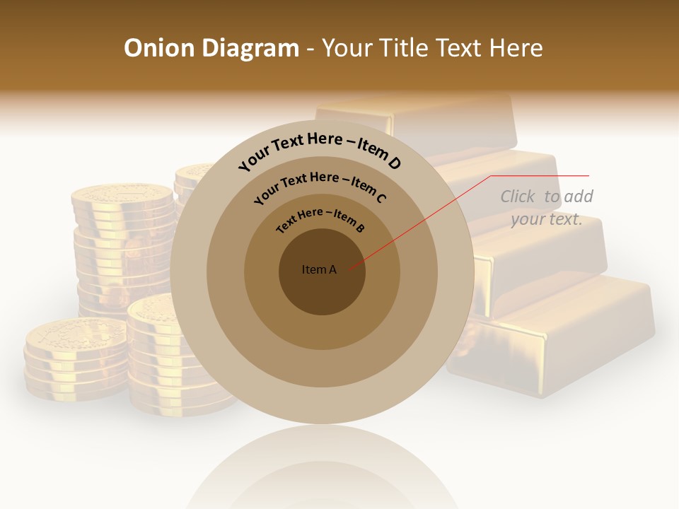 Treasure Savings Background PowerPoint Template