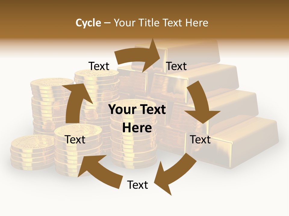 Treasure Savings Background PowerPoint Template