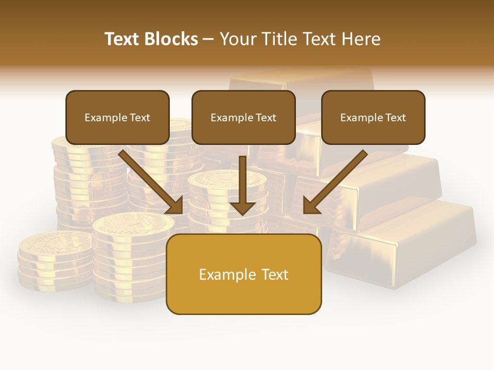 Treasure Savings Background PowerPoint Template