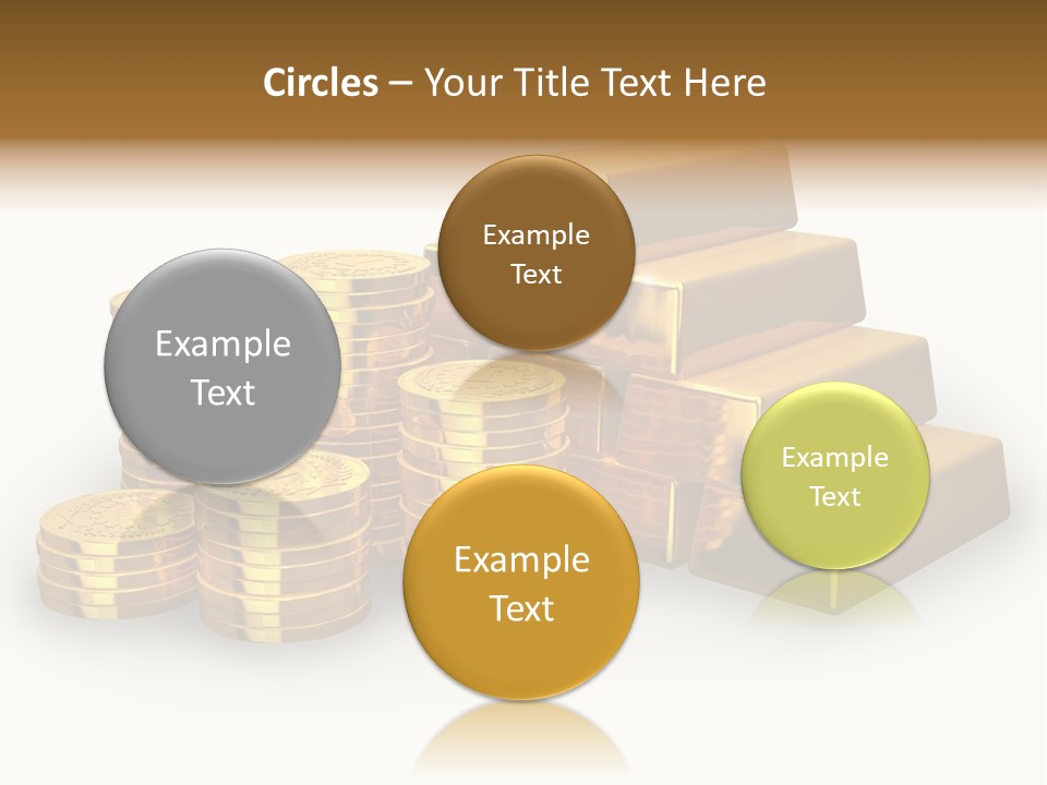 Treasure Savings Background PowerPoint Template