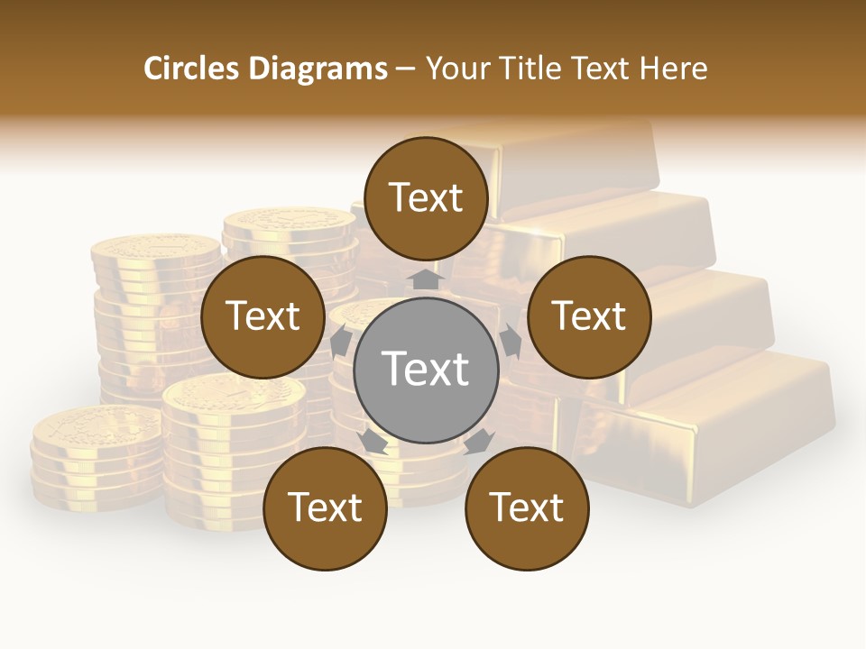 Treasure Savings Background PowerPoint Template