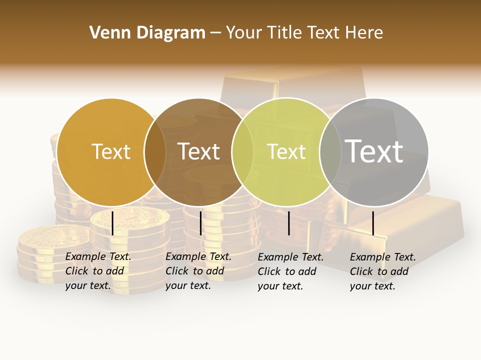 Treasure Savings Background PowerPoint Template