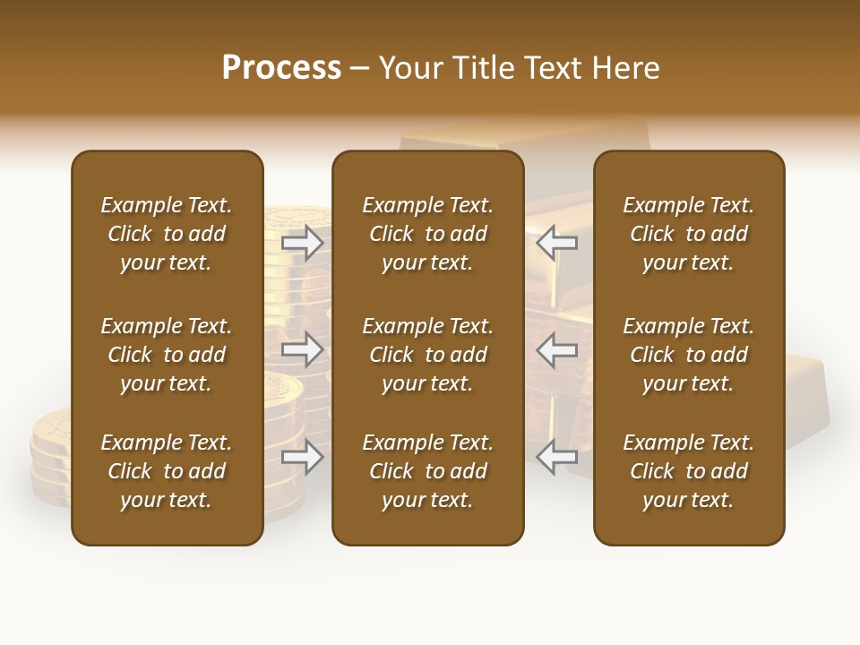 Treasure Savings Background PowerPoint Template