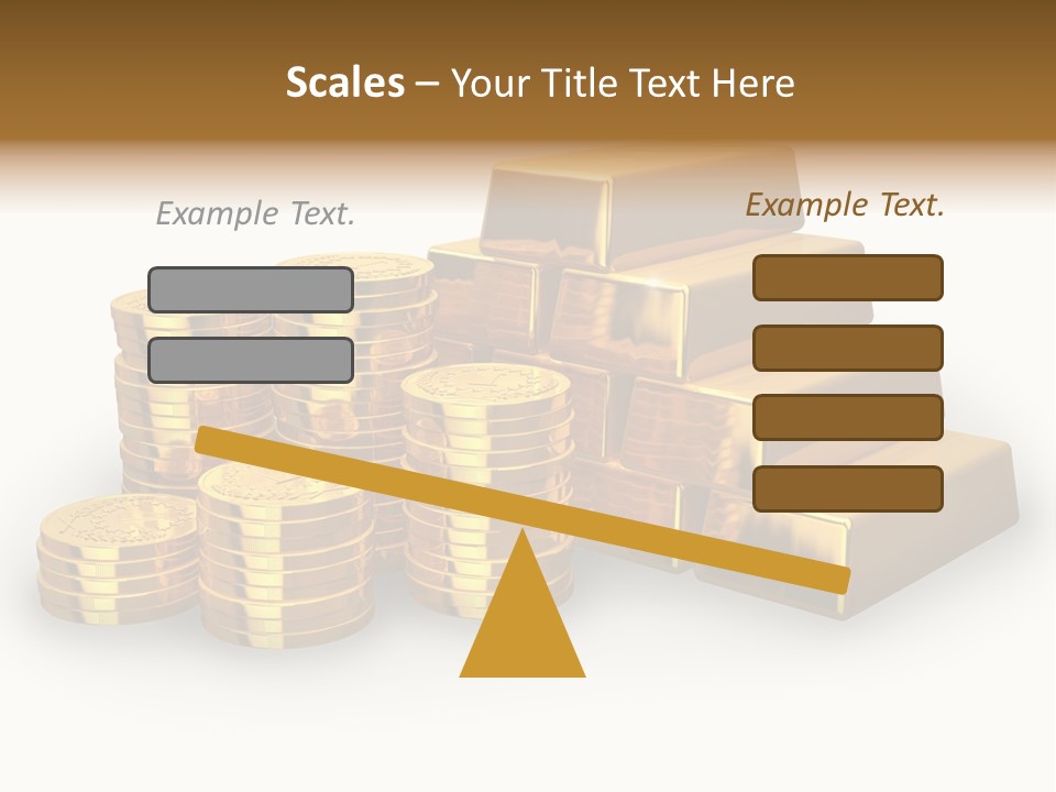 Treasure Savings Background PowerPoint Template