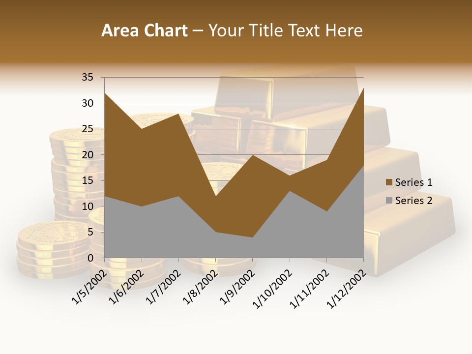 Treasure Savings Background PowerPoint Template
