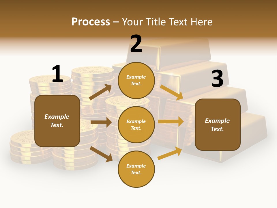 Treasure Savings Background PowerPoint Template