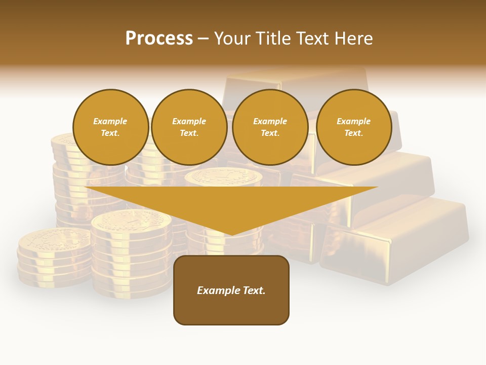 Treasure Savings Background PowerPoint Template