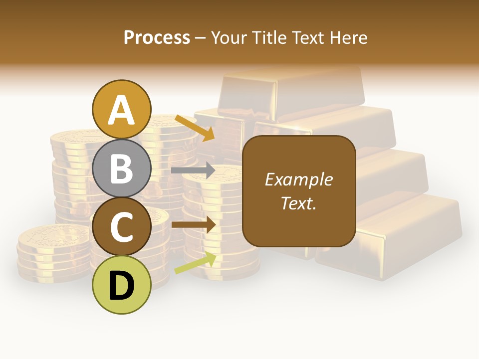 Treasure Savings Background PowerPoint Template