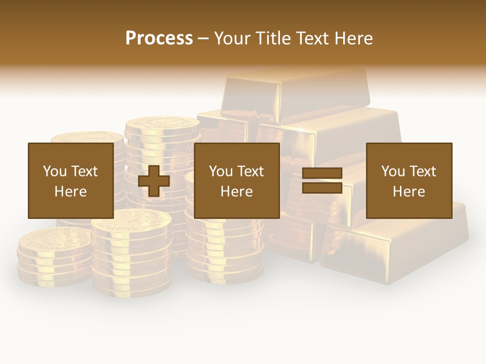 Treasure Savings Background PowerPoint Template