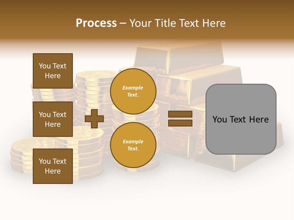 Treasure Savings Background PowerPoint Template