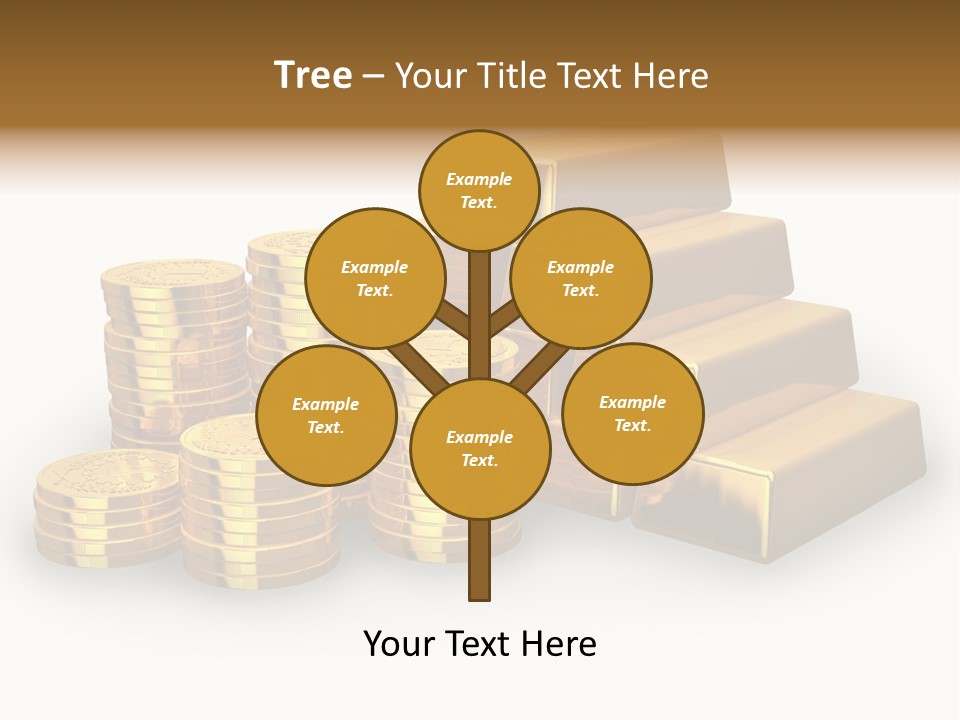 Treasure Savings Background PowerPoint Template