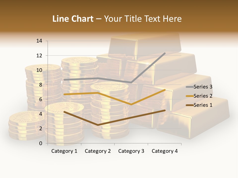 Treasure Savings Background PowerPoint Template