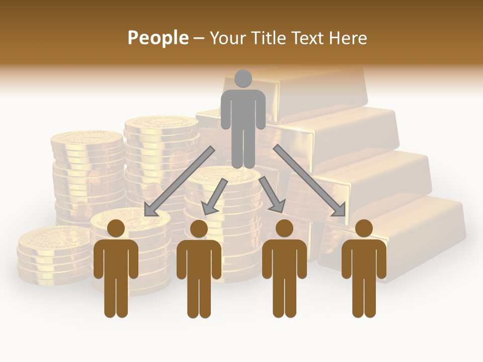 Treasure Savings Background PowerPoint Template