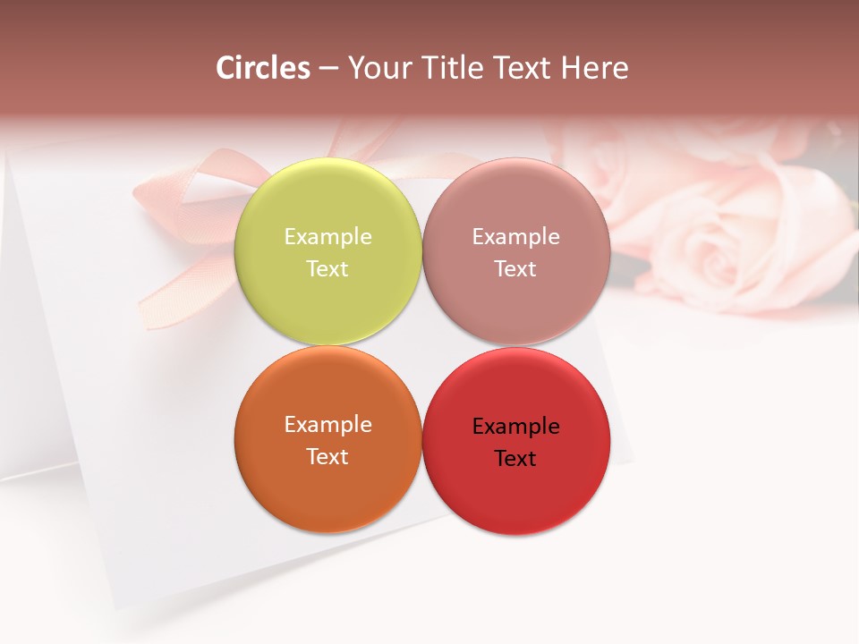 Leaf Romance Copyspace PowerPoint Template