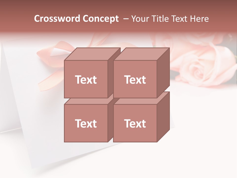 Leaf Romance Copyspace PowerPoint Template