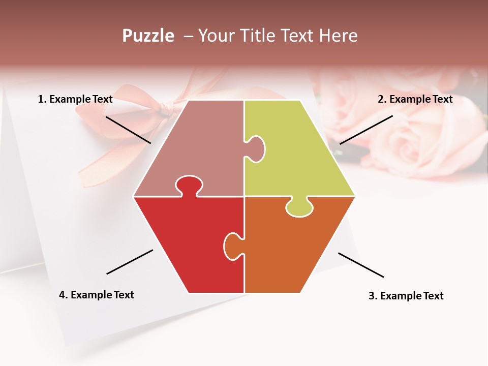 Leaf Romance Copyspace PowerPoint Template