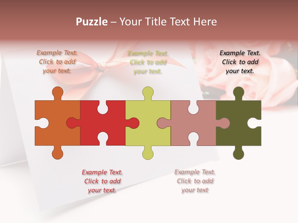 Leaf Romance Copyspace PowerPoint Template