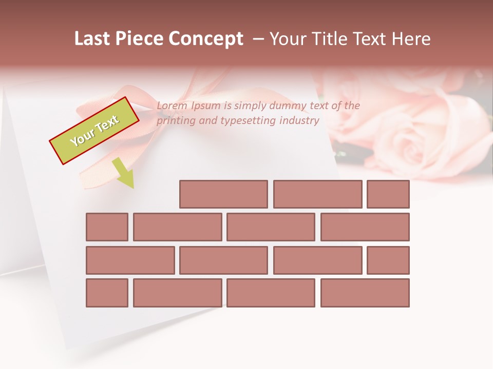 Leaf Romance Copyspace PowerPoint Template