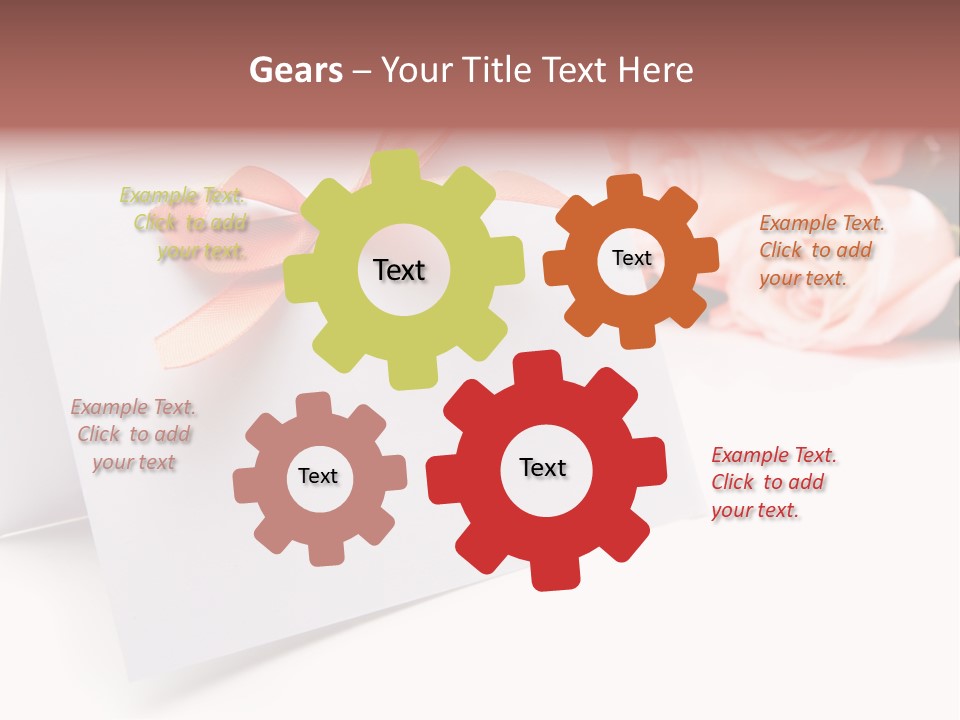 Leaf Romance Copyspace PowerPoint Template