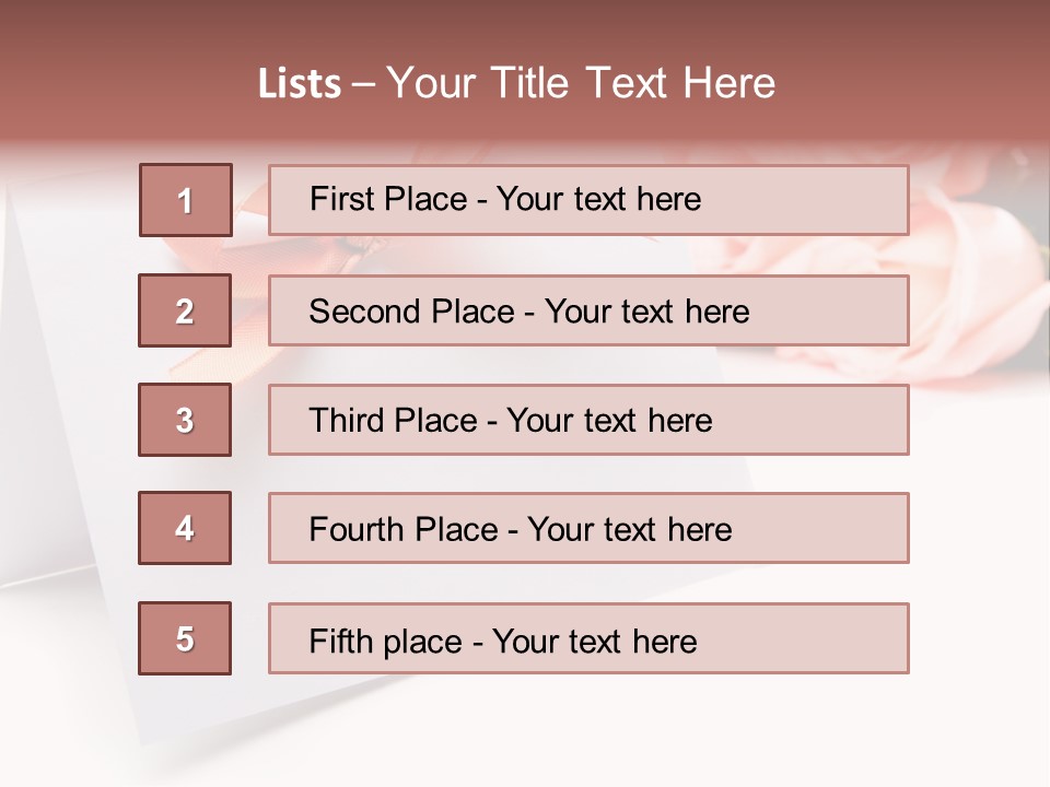 Leaf Romance Copyspace PowerPoint Template
