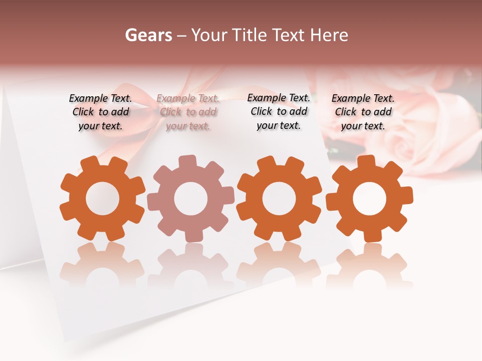 Leaf Romance Copyspace PowerPoint Template