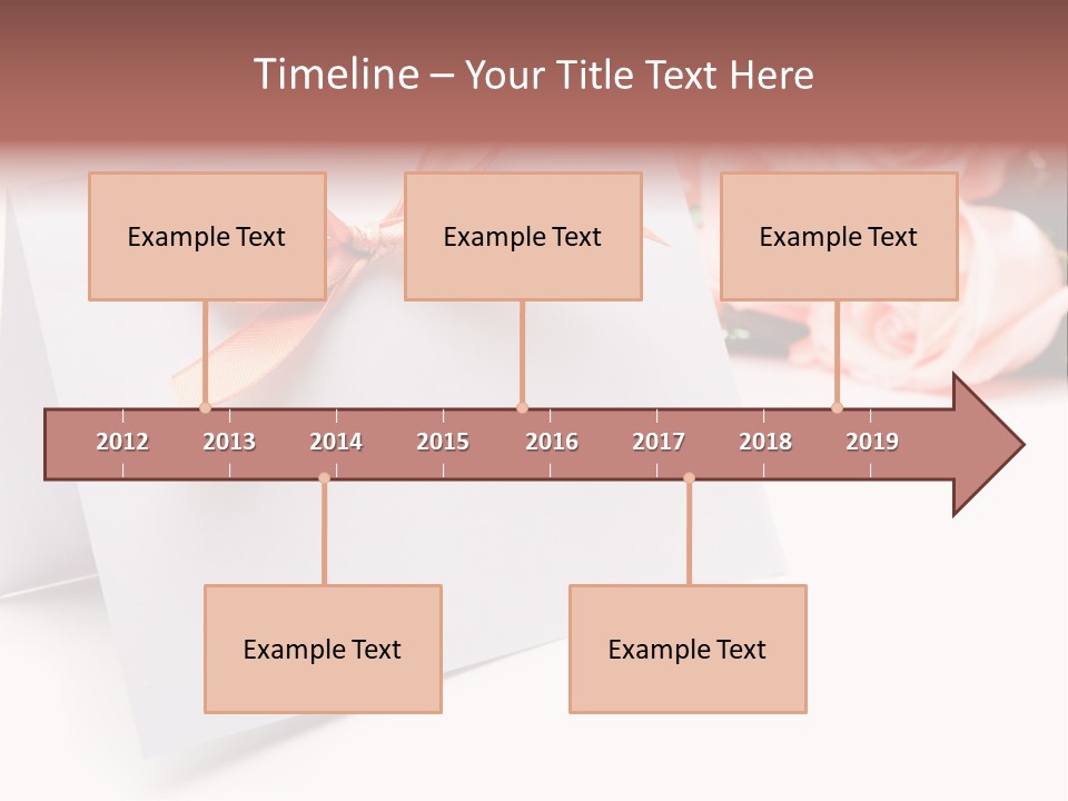 Leaf Romance Copyspace PowerPoint Template