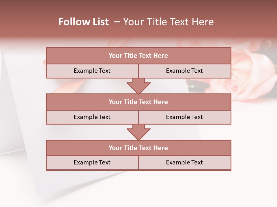 Leaf Romance Copyspace PowerPoint Template