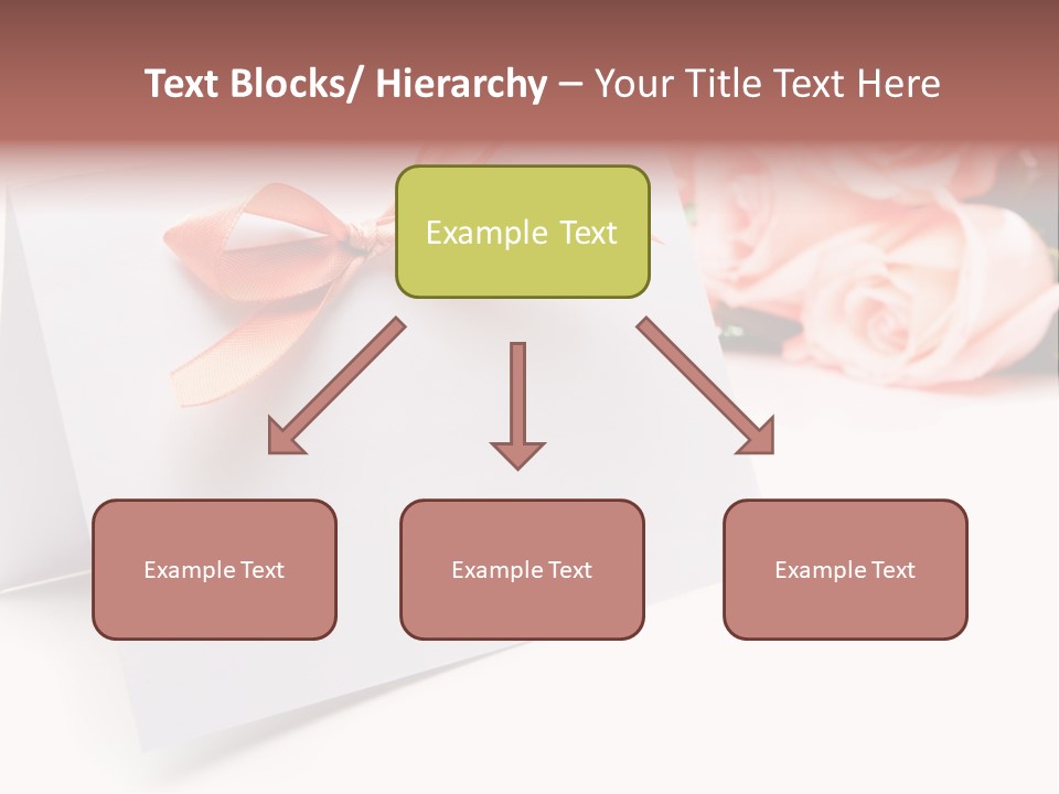 Leaf Romance Copyspace PowerPoint Template