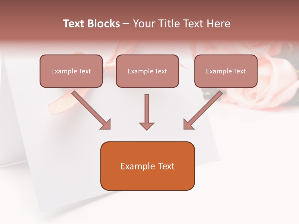 Leaf Romance Copyspace PowerPoint Template